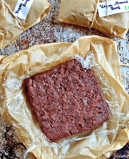 Vegan Ground Beef {Grain-Free, High-Protein, Soy-Free}