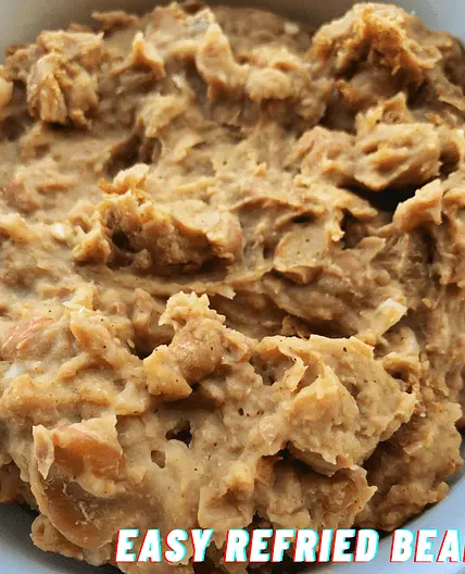 Easy Refried Beans