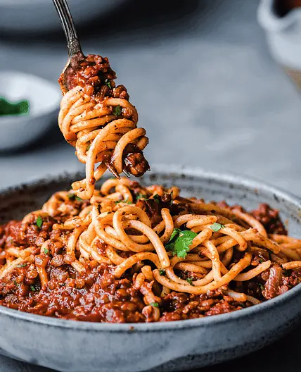 Lentil Bolognese