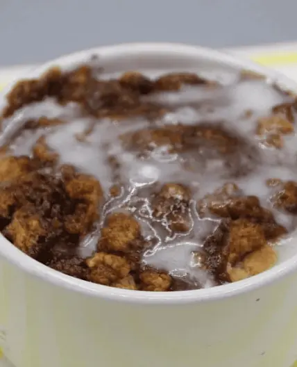 Air Fryer Cinnamon Nut Swirl Mug Cake