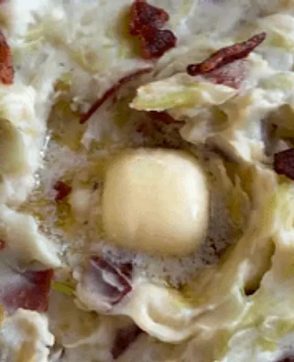 Irish Colcannon w Bacon