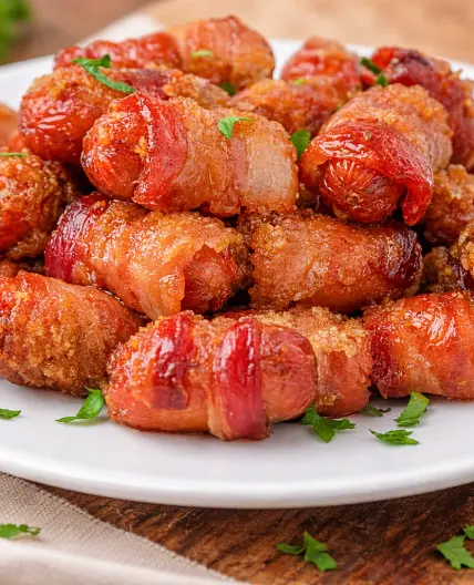 Bacon Wrapped Smokies