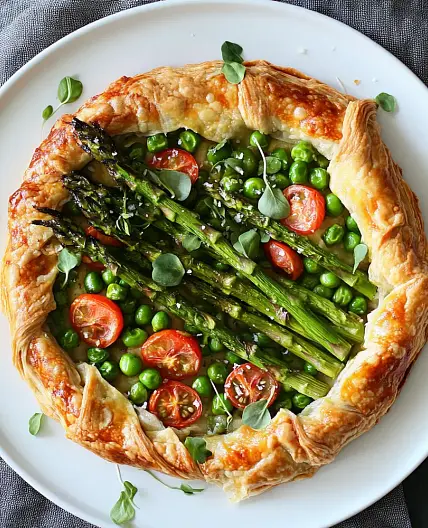 Spring Vegetable Galette