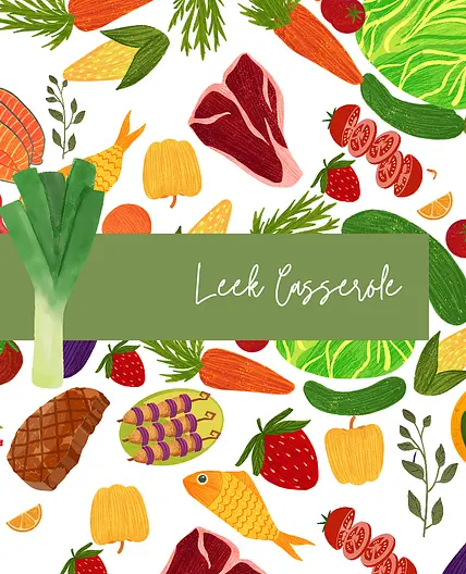 Sephardic Leek Casserole