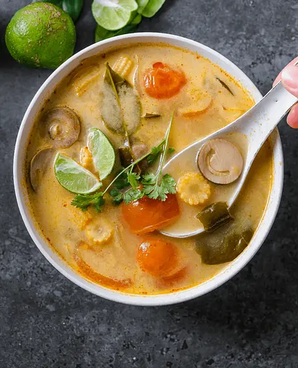 Vegan Thai Tom Yum Soup