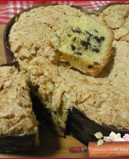 Colomba al cioccolato veloce