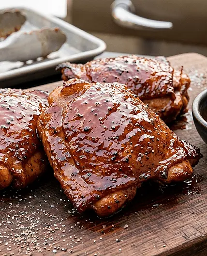Mad Scientist BBQ's "Neglected" Chicken Thighs