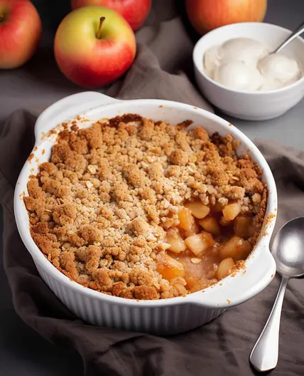 Mary Berry Apple Crumble With Walnuts And Oats