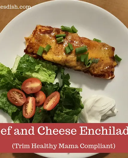 Low Carb Beef and Cheese Enchiladas