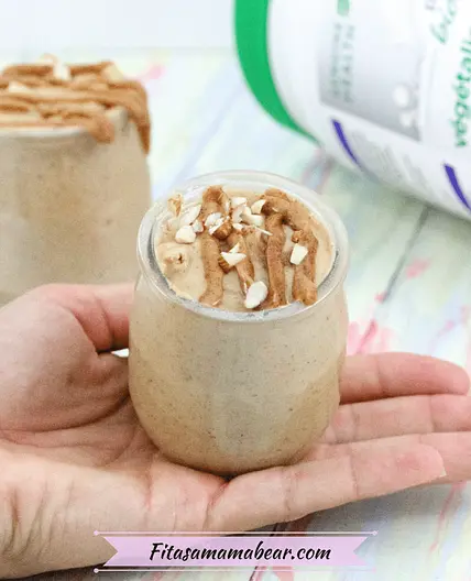 Salted Caramel Protein Fluff (Vegan)
