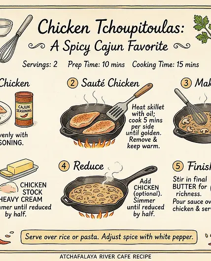 Chicken Tchoupitoulas