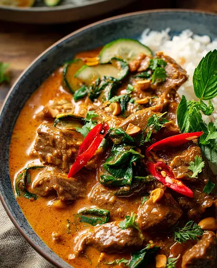 Beef Panang Curry Recipe | Easy Thai Dinner