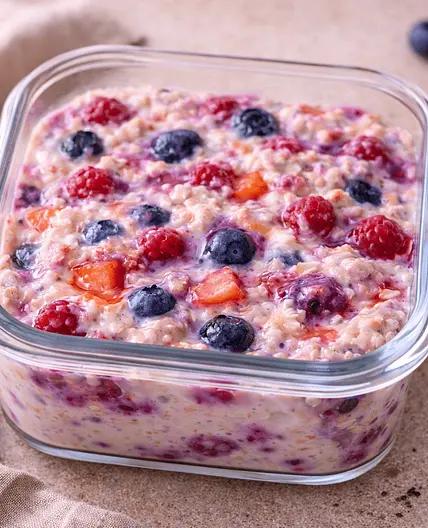 Overnight Oats | Summer Berries