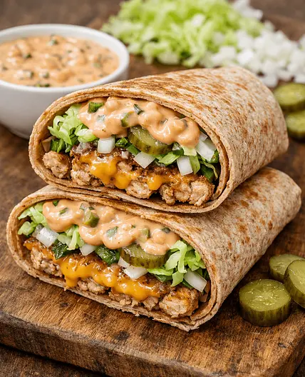 Big Mac Protein Wrap