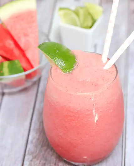 Fizzy Watermelon Slushie