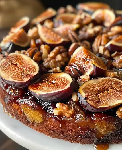 Fig and Walnut Cake
