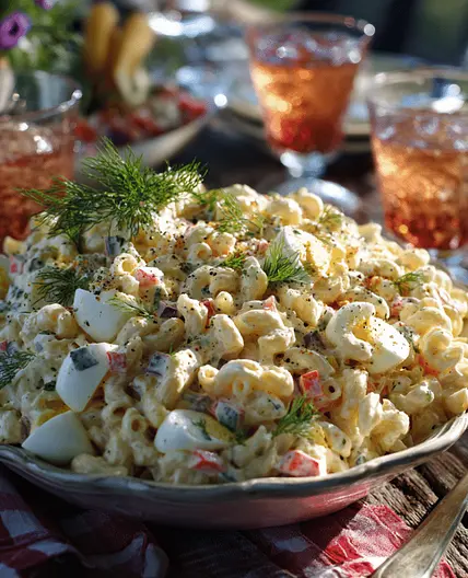 Classic Creamy Macaroni Salad
