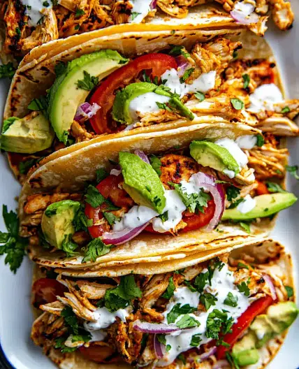 Crockpot Chicken Tacos Cozy Simple Family Favorite