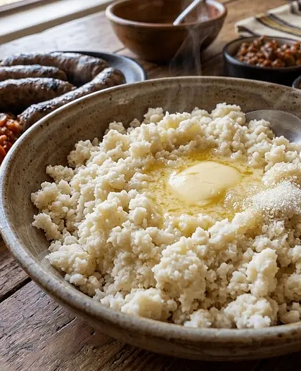 Mieliepap (Maize porridge)