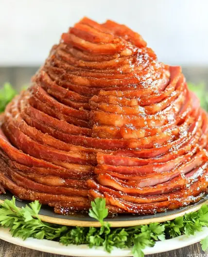 Air Fryer Brown Sugar Ham Easter Warm Perfect Centerpiece