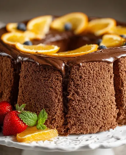 Keto Chocolate Angel Food Cake Recipe