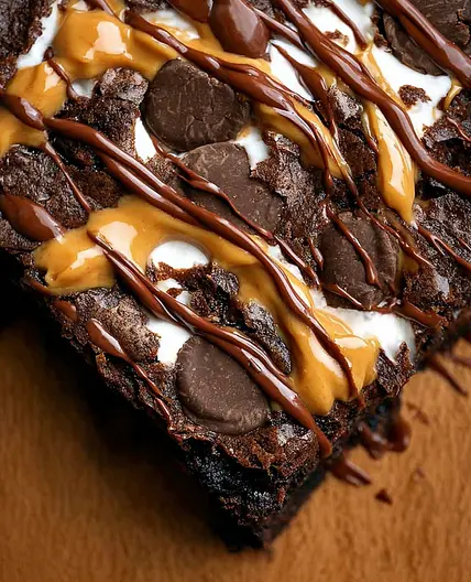 Chocolate Peanut Butter Dump Cake Recipe