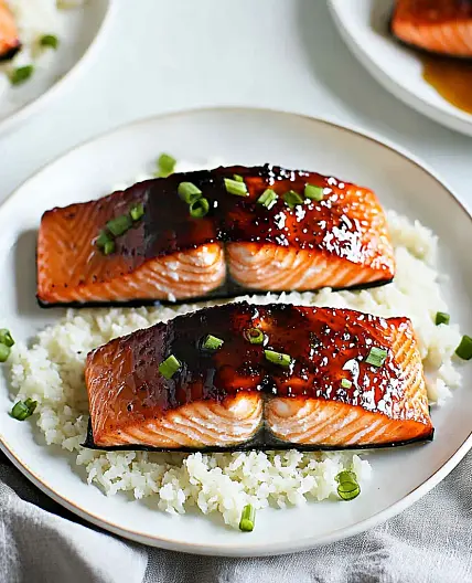 Air Fryer Honey Garlic Salmon Tempting Easy Weeknight Dinner