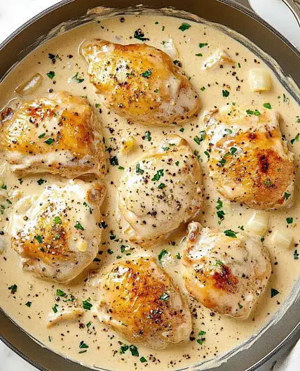 Creamy Garlic Chicken Skillet Comforting Best Weeknight Recipe
