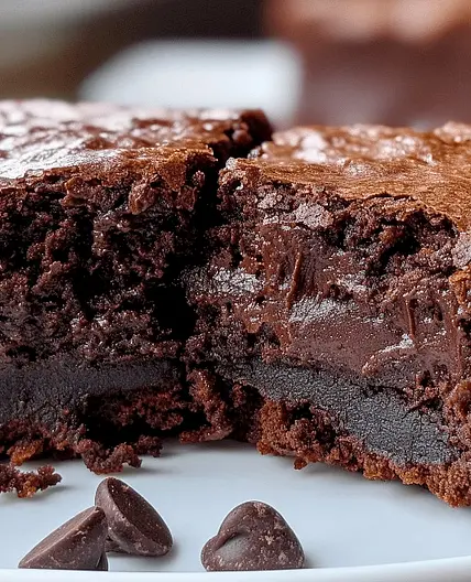 Cottage Cheese Flourless Brownies