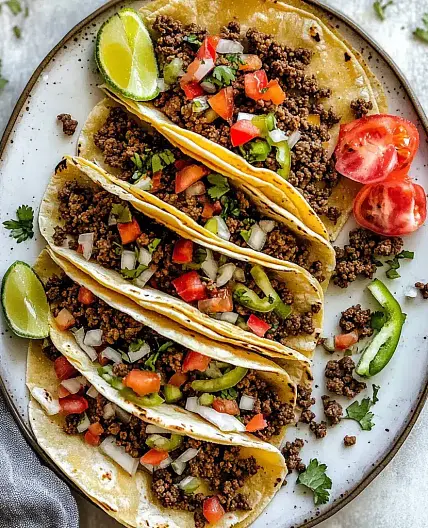 Ground Beef Tacos Homemade Seasoning Made Fresh Every Time