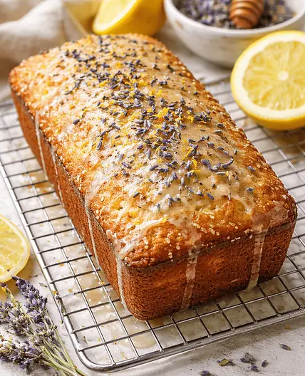 Lemon Lavender Yogurt Cake by Polina Chesnakova " Everyday Cake"