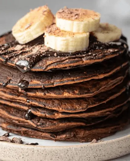 Chocolate Protein Pancakes