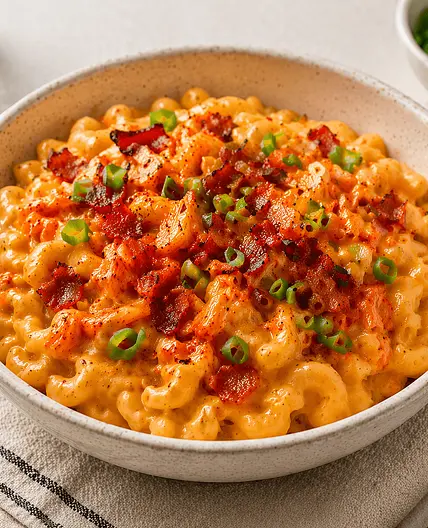 Creamy Kimchi Mayo Kraft Mac & Cheese
