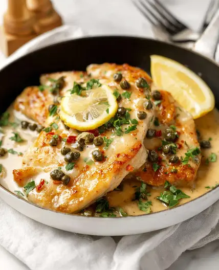 Copycat Olive Garden Lemon Chicken Piccata Recipe So Satisfying