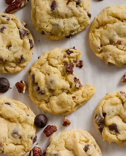 Cake Mix Chocolate Chip Cookies