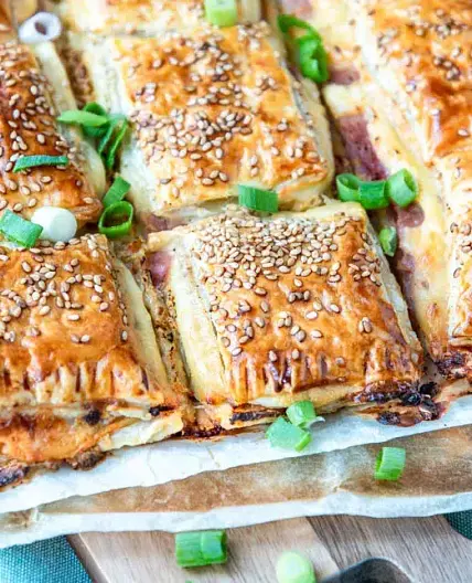 Blätterteig herzhaft - schneller Snack