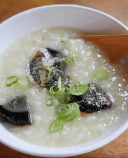 Jok, or Savory Rice Porridge