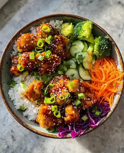 Healthy Sticky Chicken Bowls Quick and Delicious Warm Satisfying Real Comfort
