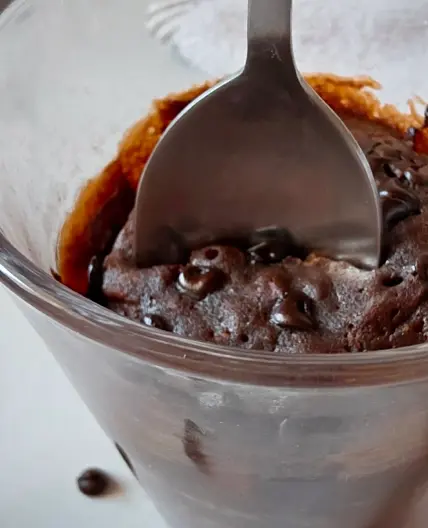 EASY Single Serving Brownie in a Mug