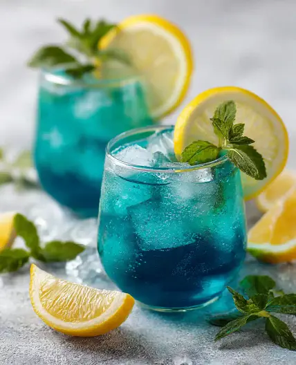 Mermaid Blue Spirulina Lemonade