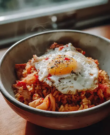 Kimchi Chicken Fried Rice