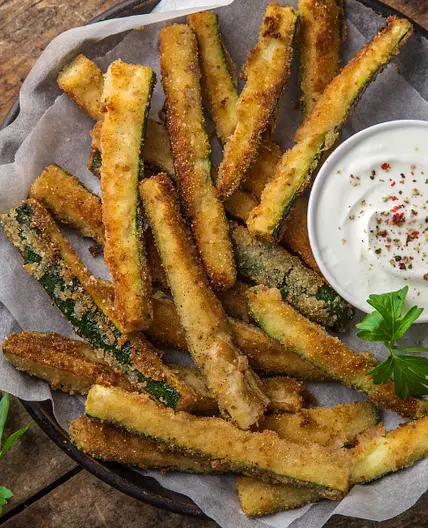 Parmesan Zucchini Fries