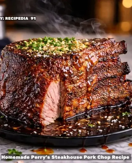 Perry’s Steakhouse Pork Chop Recipe