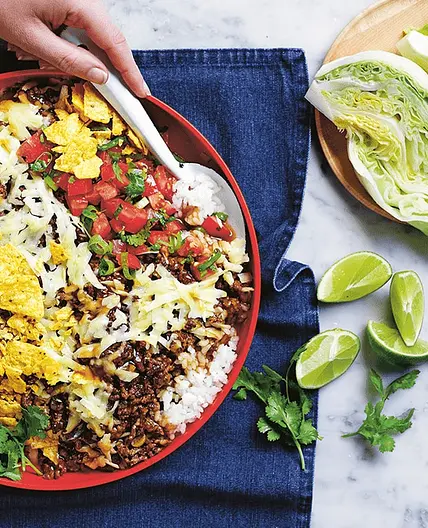 Taco rice