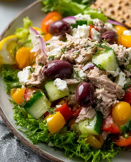 Mediterranean Tuna Salad Recipe Quick