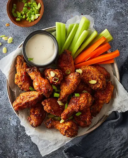 Copycat Hooters Buffalo Wings Air Fryer Real Crispy Satisfying Way to Make This Recipe Now