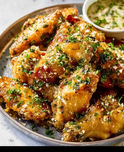 Copycat Buffalo Wild Wings Garlic Parmesan Wings Made Better Now