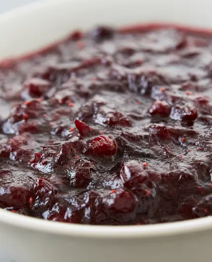 Cognac Cranberry Sauce