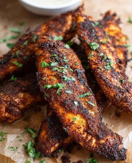 Copycat Popeyes Blackened Chicken Tenders This Real Satisfying Better Than Takeout