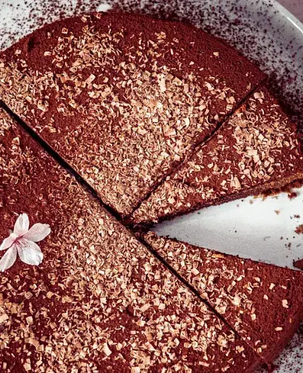 Einfache und saftige Schokotorte